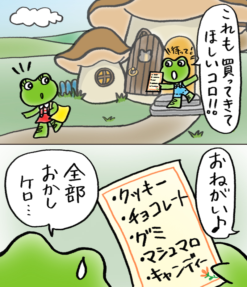 ケロコロまんが